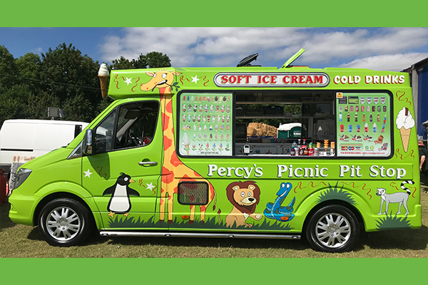 Percy Picnic Pit Stop - Ice Cream Vans