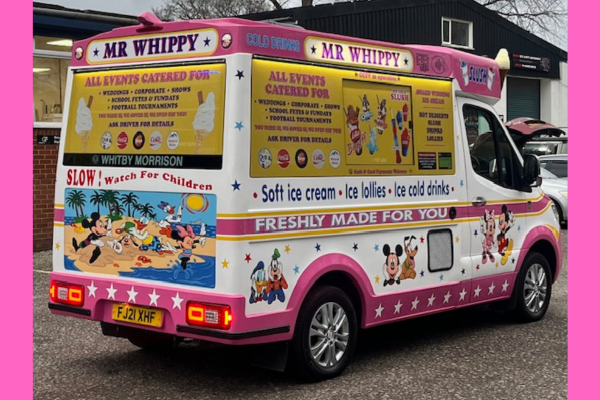 Alfies Ices - new Ice Cream Van